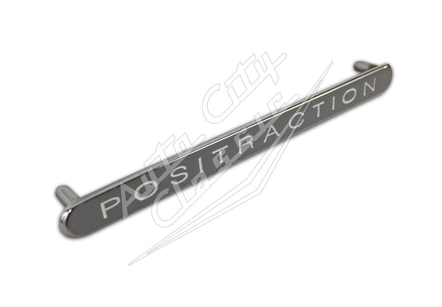 58 Chevrolet "Positraction" Dash Emblem