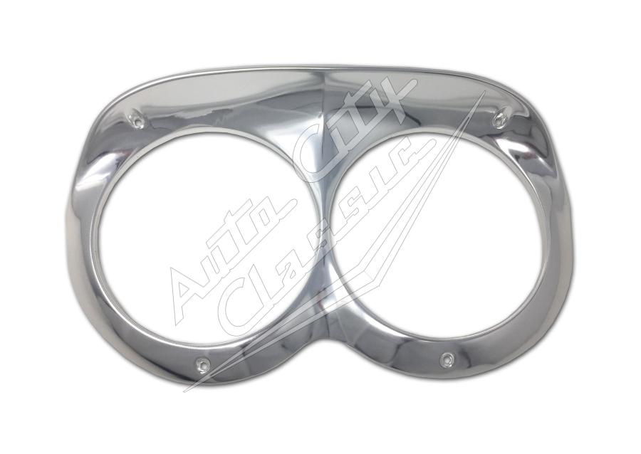 58 Chevrolet Passenger Cars Chrome Headlight Bezel Trim Panels