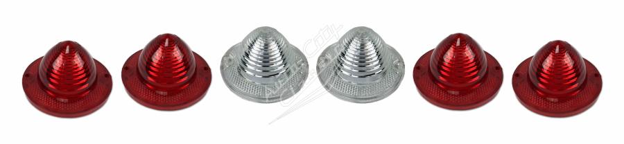 58 Chevrolet Impala Taillight Lens Set