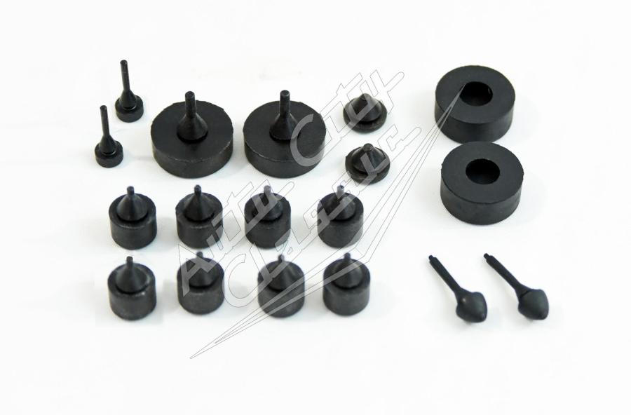 58 Chevrolet 4 Door Models Rubber Bumper Stop Set