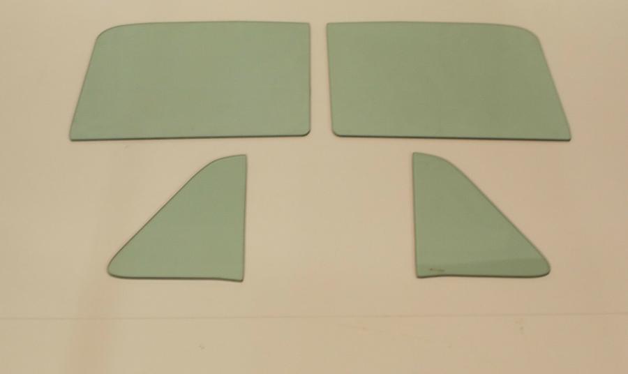 1961-1966 Ford Pick Up Cab Side Glass Set 6166SSFPU