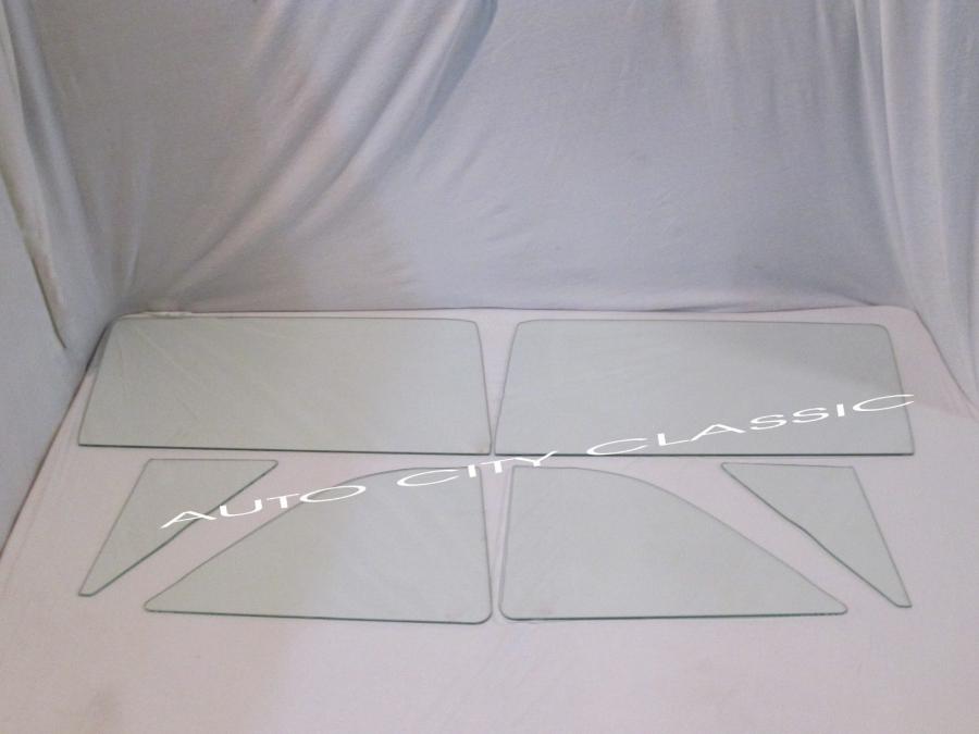 1961 Ford / Mercury 2 Door Hardtop Side Glass Set 61FRDMERC2HTSS