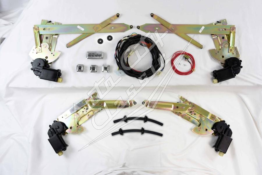 1965-1968 GM B Body 2 Door Hardtop and Convertible Power Window Kit 6501