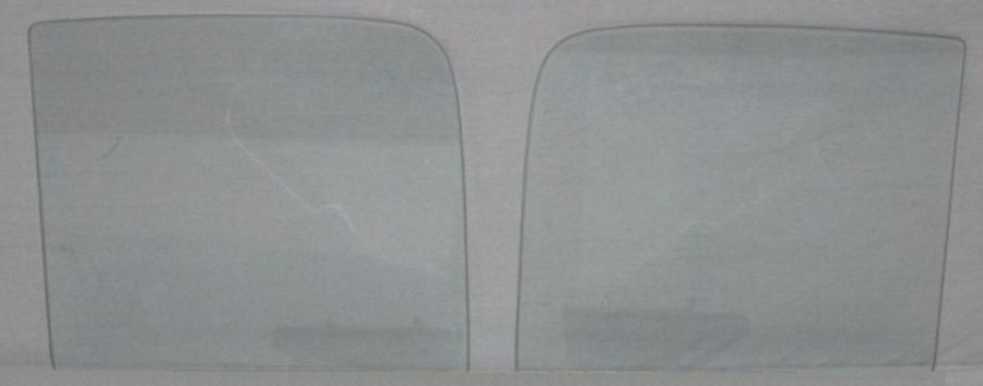 1937-1940 Ford Coupe and Sedan Rear Back Back Glass 2 Piece B2724