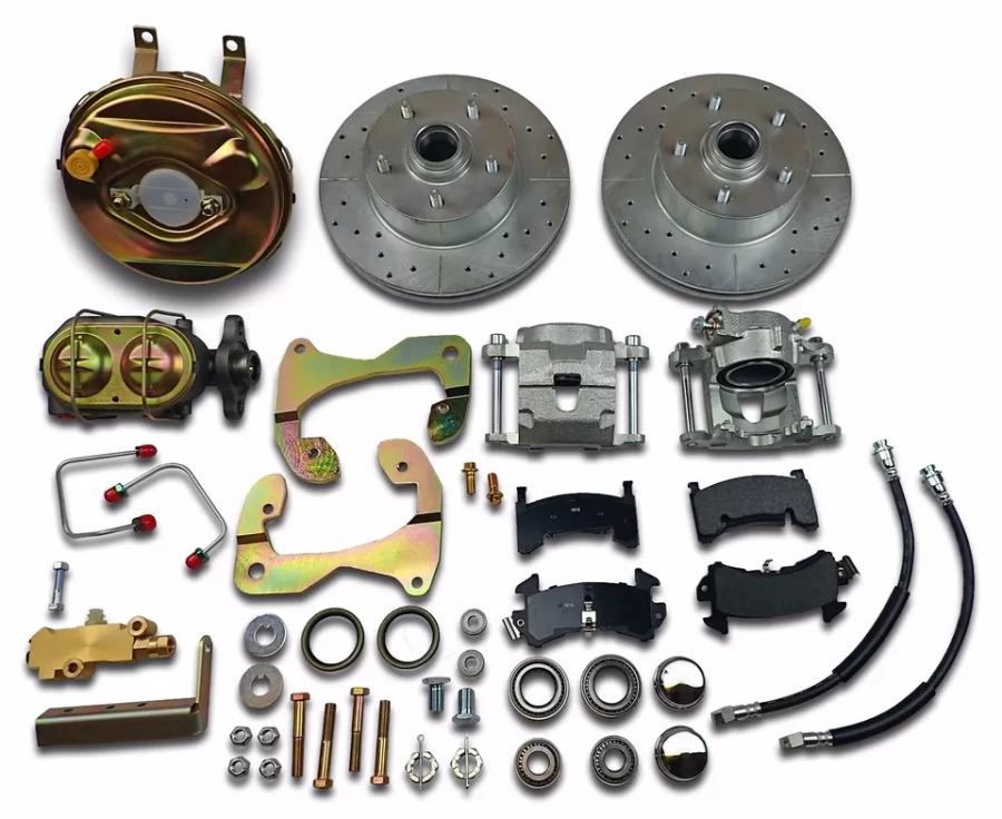 1963-1964 Chevrolet Corvette Power Front Disc Brake Conversion Spindle Kit BRK-VET-63-64-SPIN