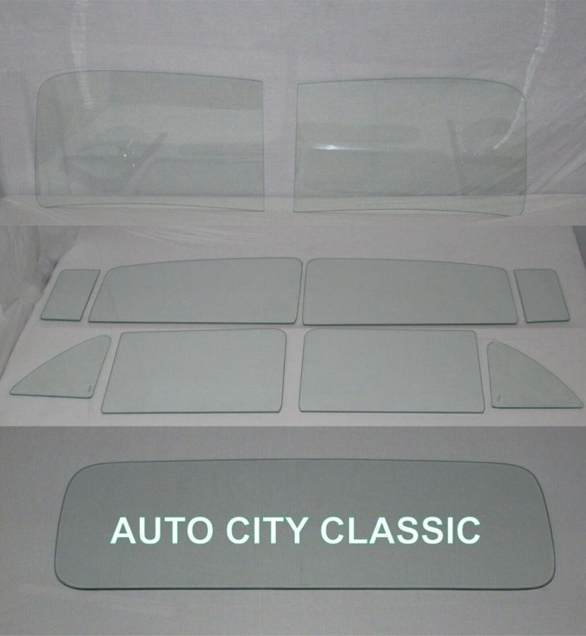 1949-1951 Chevrolet / Oldsmobile / Pontiac 4 Door Sedan Complete Glass Package Flipper Vent CG-CO-49-51-4S-2P-FV