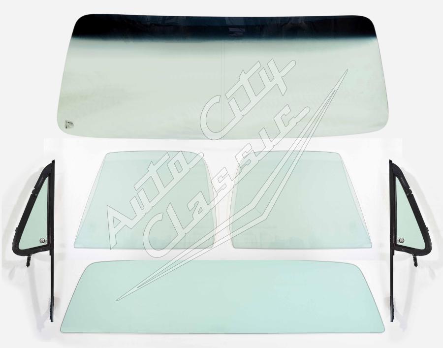 1981-1989 Chevrolet / GMC Pickup Complete Glass Package Post Assembled CG-CVY-81-89-PU-SSAP