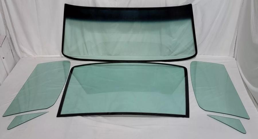1967-1968 Ford Mustang 2 Door Hardtop Fastback Complete Flush Mount Glass Package CG-MSTG-67-68-2H-FB-NM