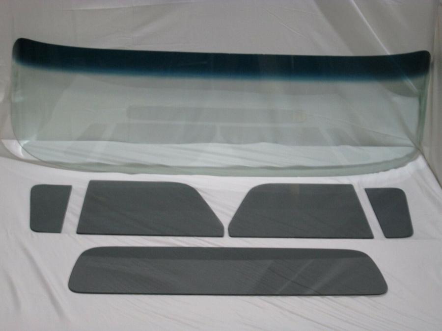 1960-1963 Chevrolet / GMC Pickup Complete Glass Package Large Back Glass CGCP-60-63-PU-B