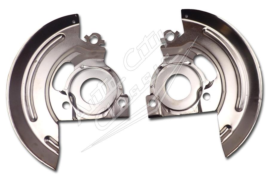 1964-1972 GM A Body Disc Brake Dust Shields Drop Spindles DS-GM-64-72-A-DROP