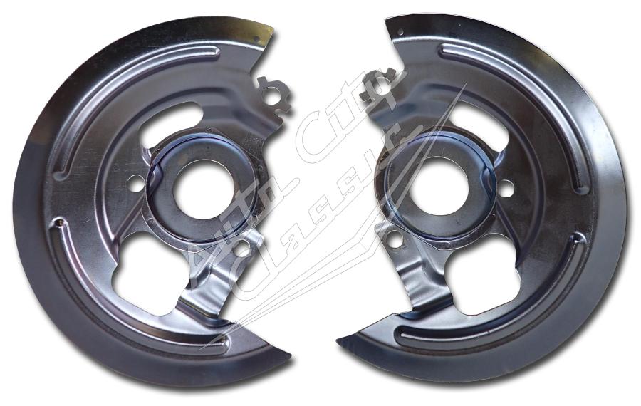 1964-1972 GM A Body Disc Brake Dust Shields Stock Spindle DS-GM-64-72-A-STOCK
