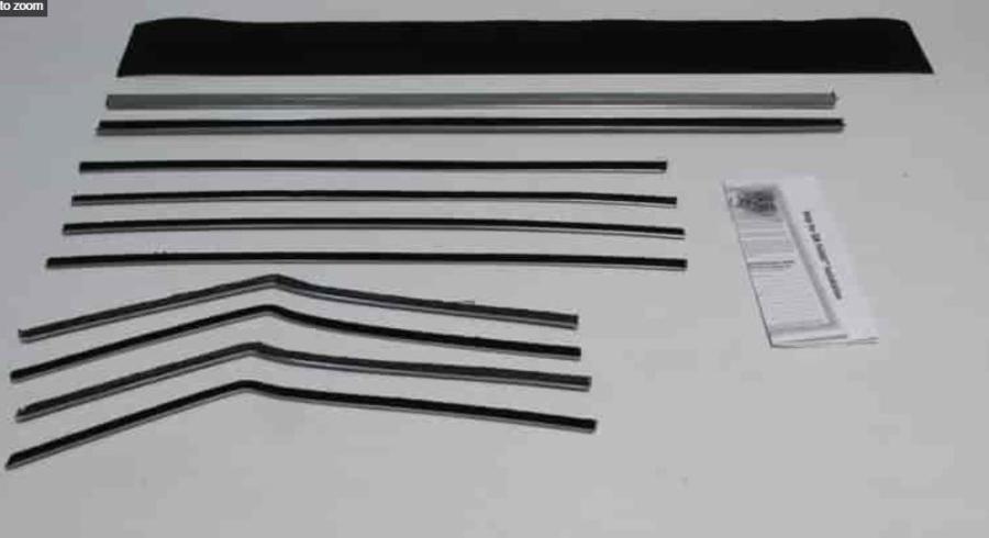 1955-1957 Chevrolet / Pontiac Convertible Weatherstrip Fuzzy Kit FZ5557CNV