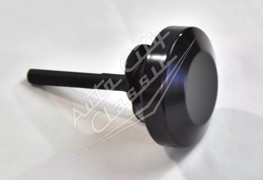 1962-1999 GM Black Billet Power Steering Pump Dip Stick with Cap 15431