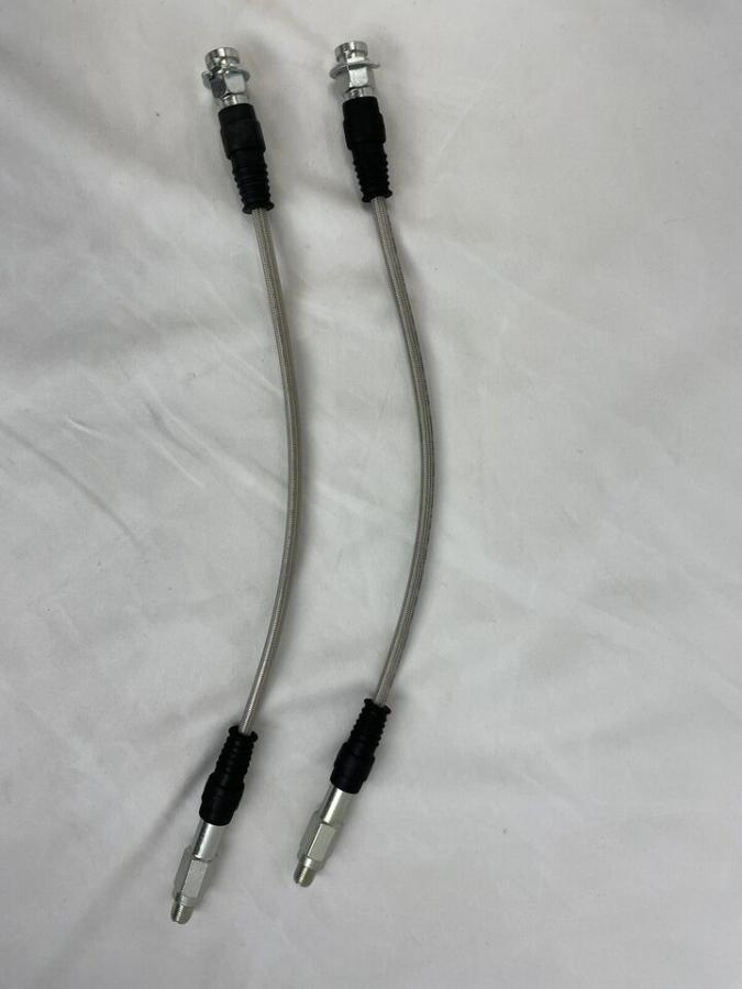 1975-1980 Ford Granada V8 Stainless Steel Braided Brake Hoses HS-FD-G-75-80-SS