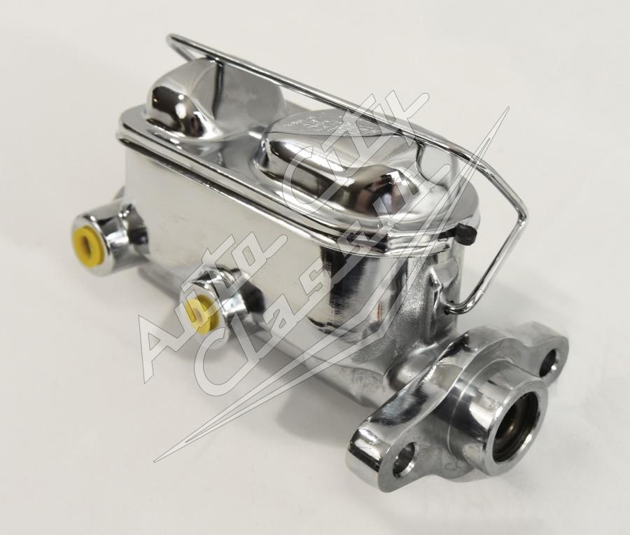 64-1969 Ford Mustang Chrome Dual Master Cylinder Disc Drum MC-MU-64-69-D-DRUM-C