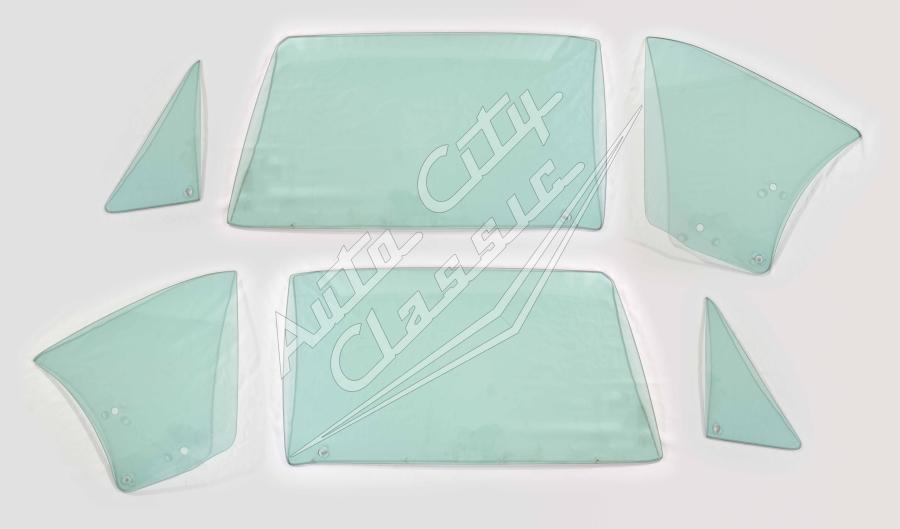 1967 Chevrolet Camaro / Pontiac Firebird 2 Door Hardtop Side Glass Set SS-67-CAM-HT