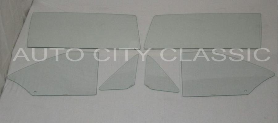 1968-1972 Chevrolet Chevy II / Nova 2 Door Coupe Side Glass Set SS-68-72-NOVA-HT
