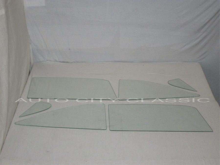 1961-1962 Buick / Chevrolet / Oldsmobile / Pontiac 4 Door Hardtop Side Glass Set SS-BCOP-61-62-4H