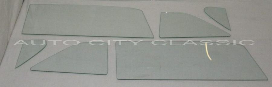 1961-1962 Buick / Chevrolet / Pontiac Oldsmobile 4 Door Sedan Side Glass Set SS-BCOP-61-62-4S