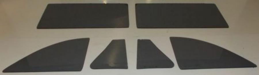 1950-1952 Buick / Oldsmobile 2 Door Sedan Jetback Side Glass Set SS-BO-50-52-2S