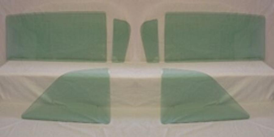 1955-1956 Buick Riviera Hardtop / Oldsmobile Holiday Sedan Side Glass Set SS-BO-55-56-4H-S