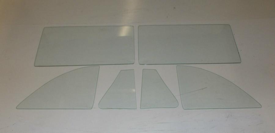 1957-1958 Buick / Oldsmobile 2 Door Hardtop Side Glass Set SS-BO-57-58-2H