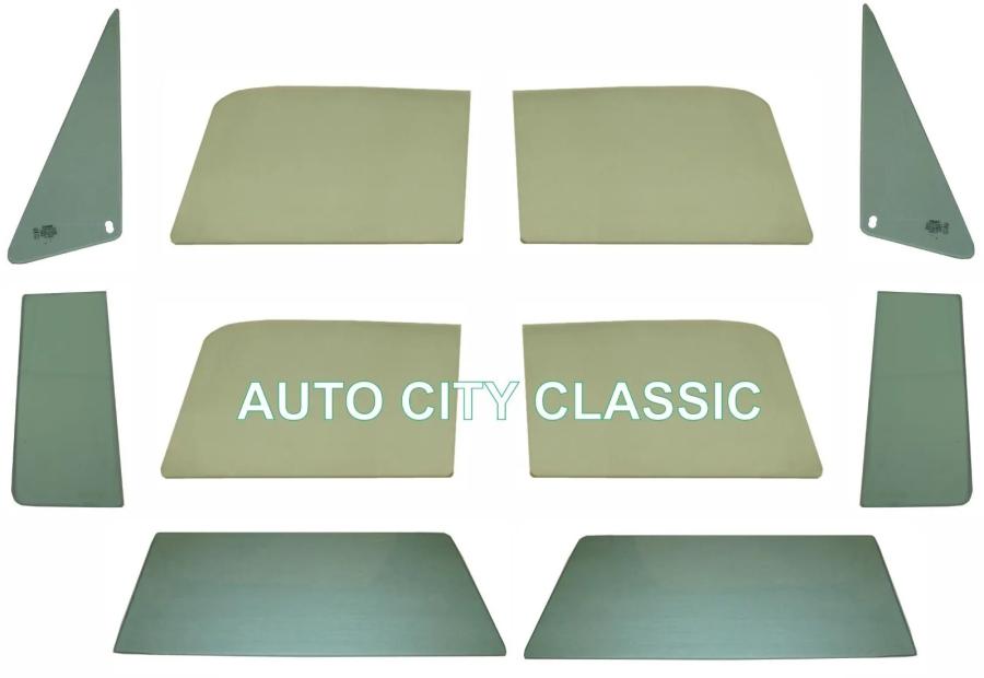 1965 Ford Fairlane 4 Door Wagon Side Glass Set SS-FAIR-65-4W