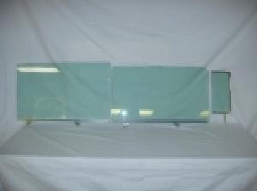 1955-1957 Chevrolet / Pontiac 4 Door Sedan Assembled Side Glass Set with Stationary Quarters SSA-5557CV4S 1955-1957 Chevrolet / Pontiac 4 Door Sedan Assembled Side Glass Set with Stationary Quarters SSA-5557CV4S