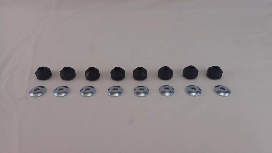 1964-1972 GM A Body Sway Bar Bushing Kit with Caps - 16 Piece SWAY-KIT-GMA-64-72-16