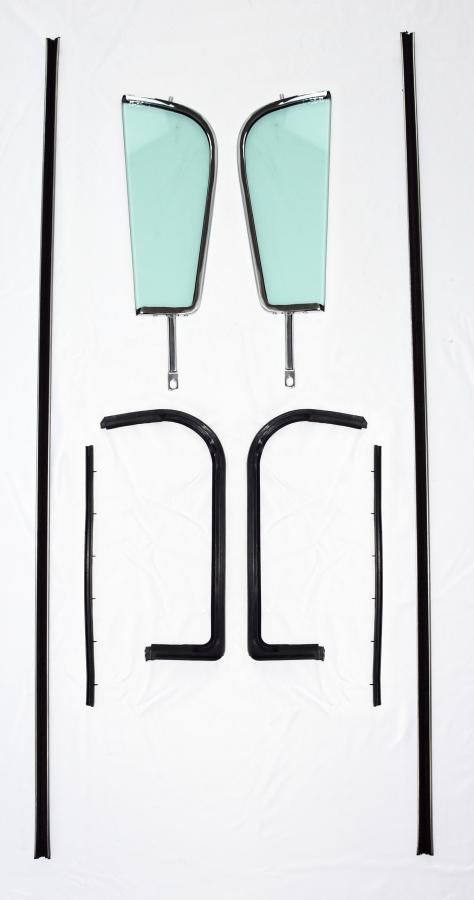 1959-1960 Buick/ Cadillac/ Chevrolet / Oldsmobile/ Pontiac Convertible and Hardtop Vent Post Rehab Kit V2230G-REH