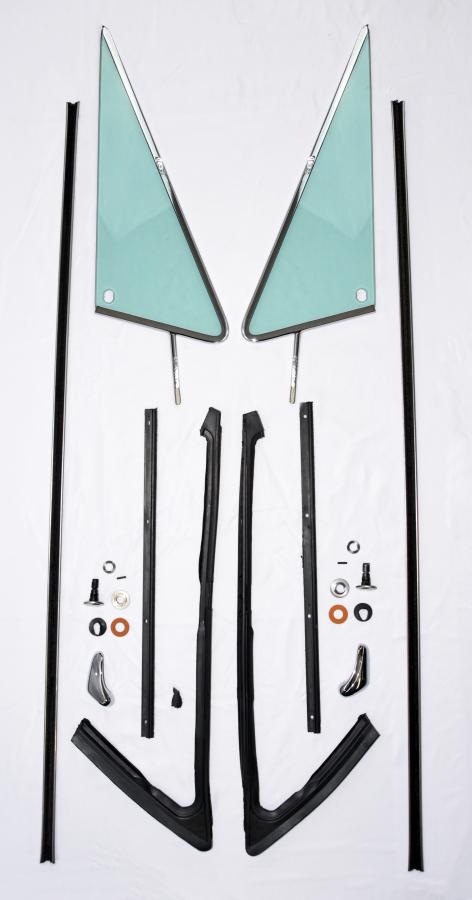 1967-1972 Chevrolet / GMC Panel, Pickup, Suburban and Utility Vent Post Rehab Kit V2563G-REH