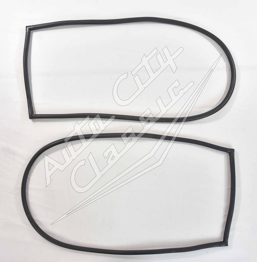 1955-1957 Chevrolet 150 Series 2 Door Wagon Center Quarter Glass Gaskets Q4019G