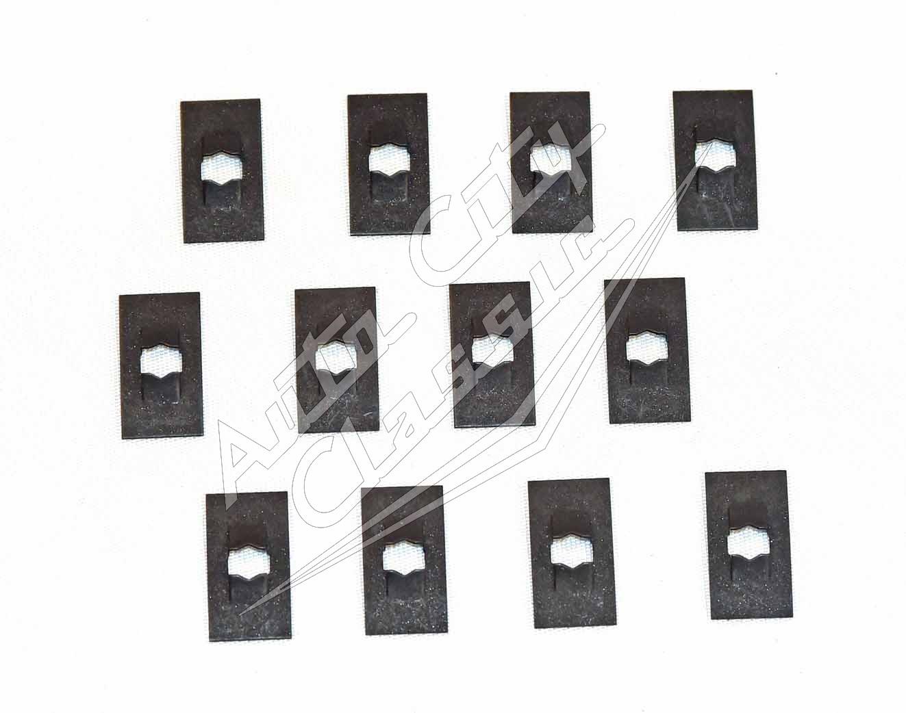 58 Chevrolet Bel Air 2 Door Hardtop Side Molding Clip Set 