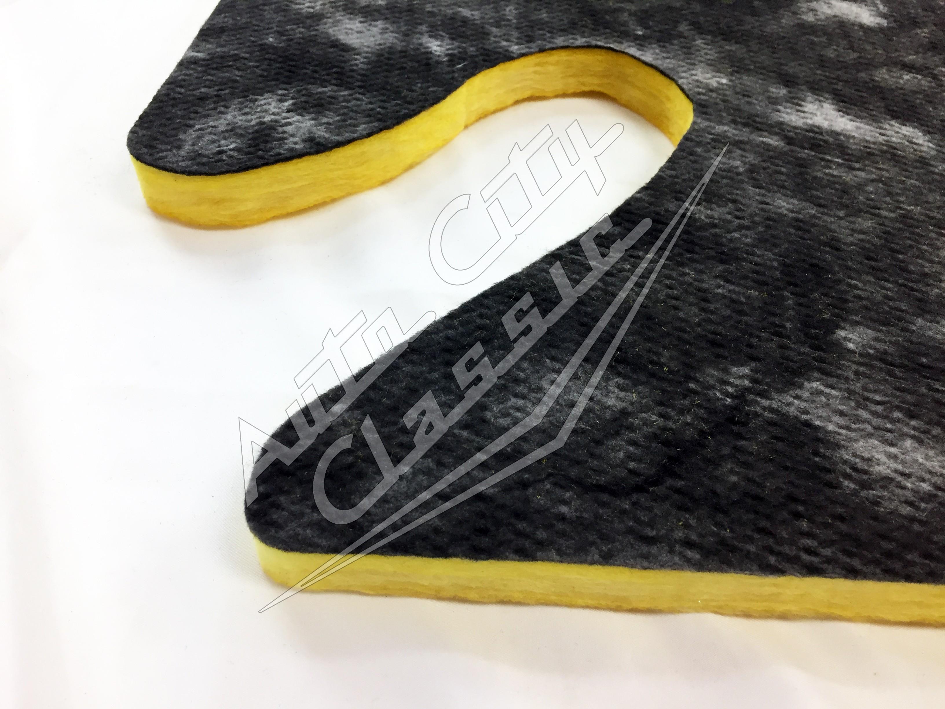 58 Chevrolet Passenger Cars Black Hood Insulation Pad