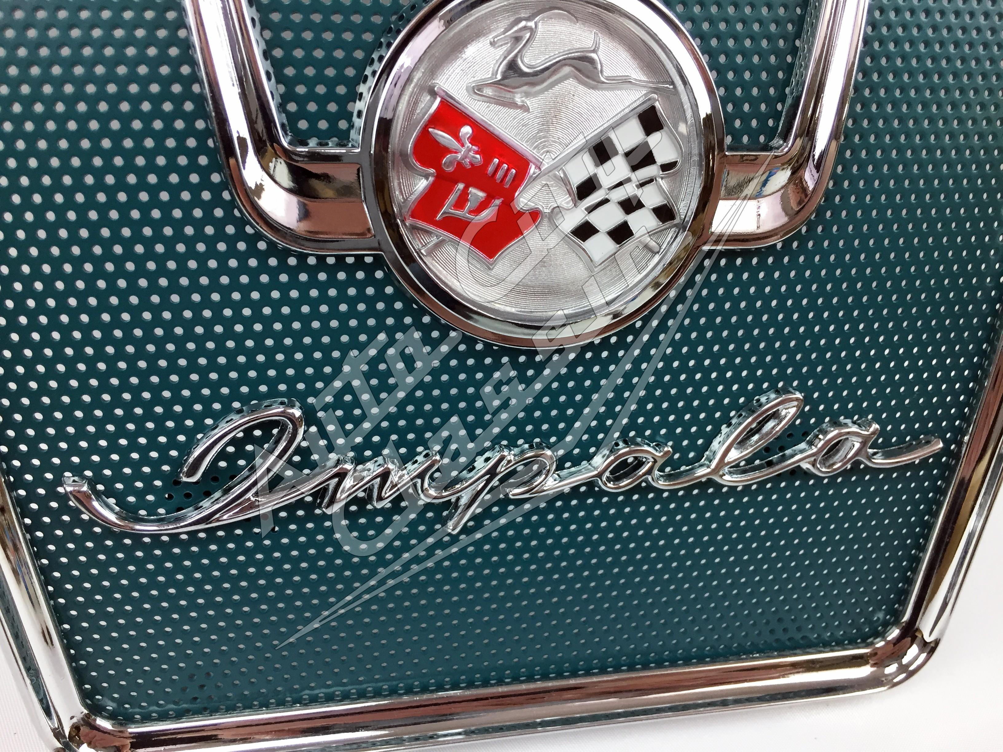 58 Chevrolet Impala Rear Speaker Grille Assembly