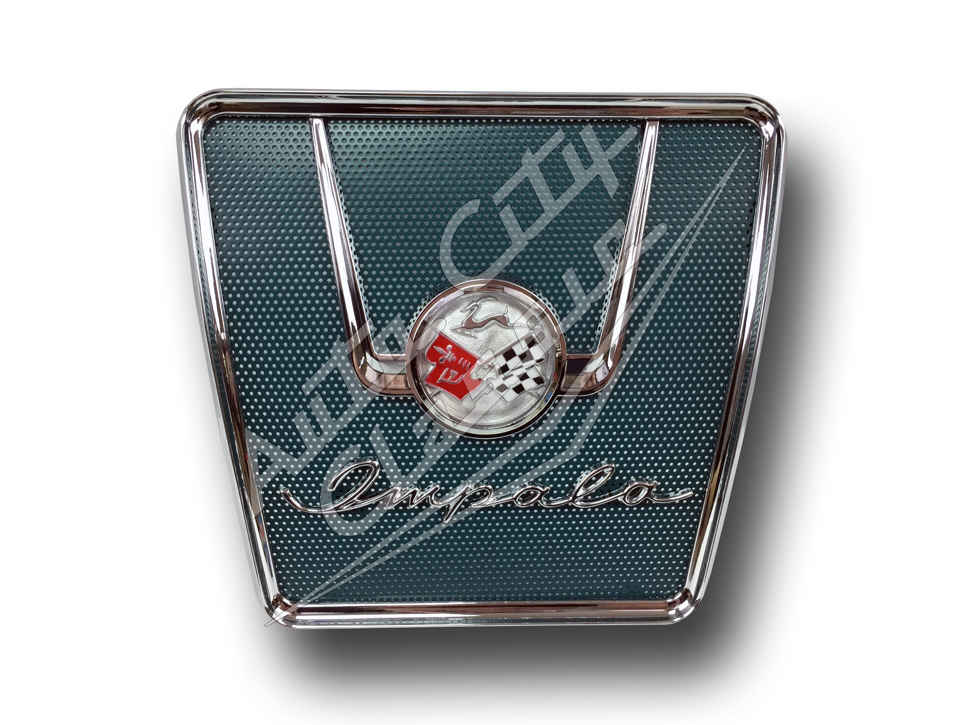 58 Chevrolet Impala Rear Speaker Grille Assembly