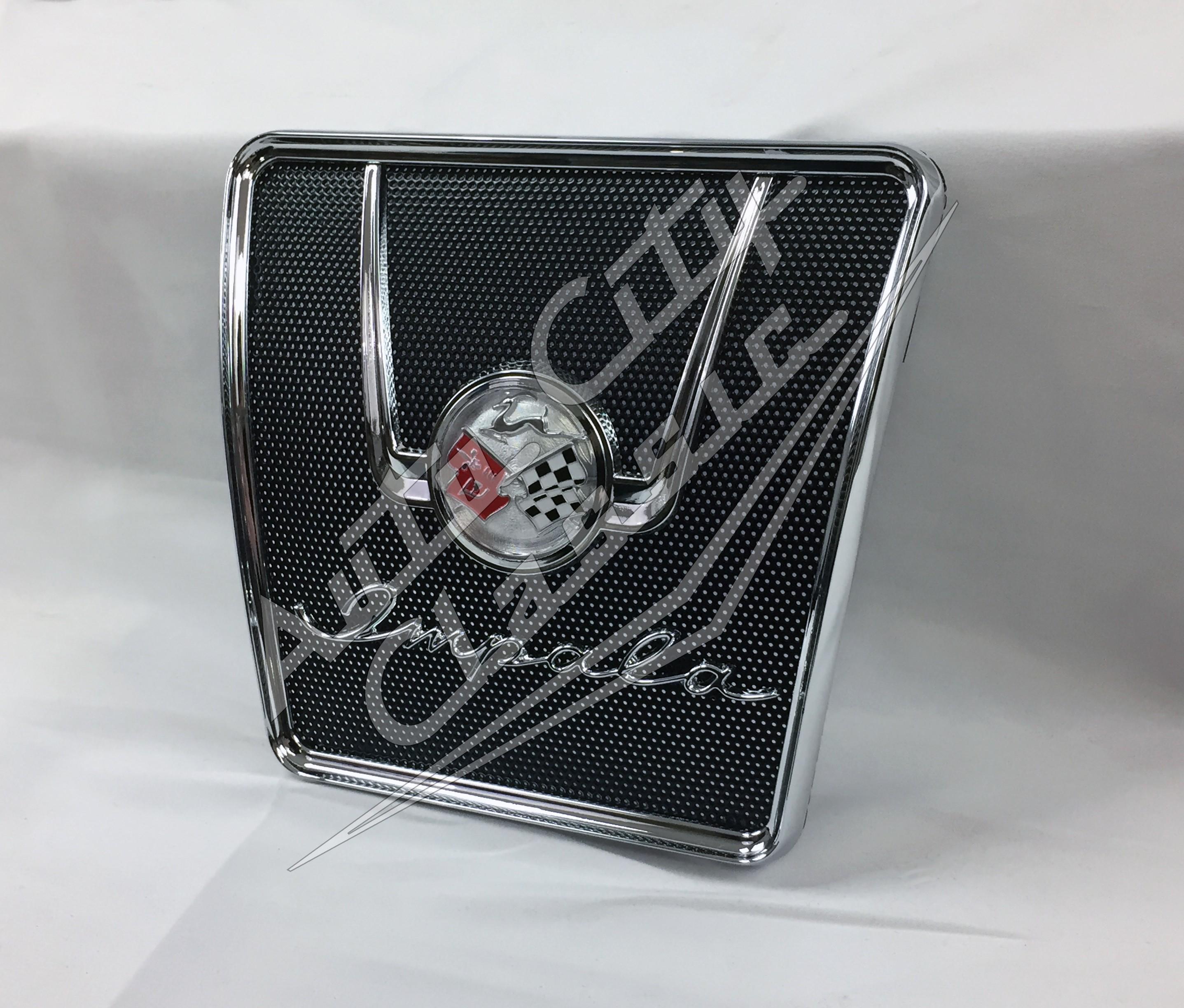 58 Chevrolet Impala Rear Speaker Grille Assembly
