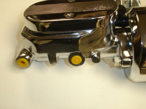 68-1972 Chevrolet Nova Chrome Brake Booster and Master Cylinder BM-68-72-Nova