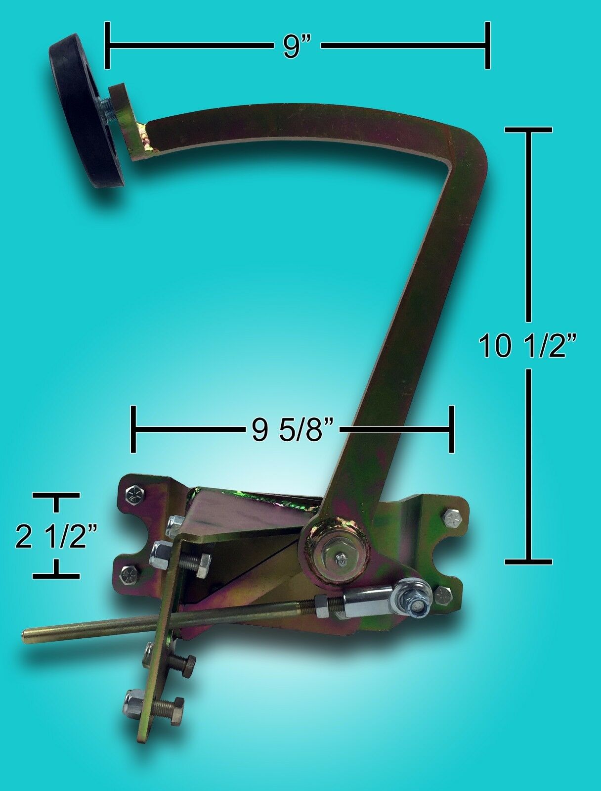 28-1931 Ford Passenger Cars Power Brake Pedal Assembly Kit PED-28-31-FORD