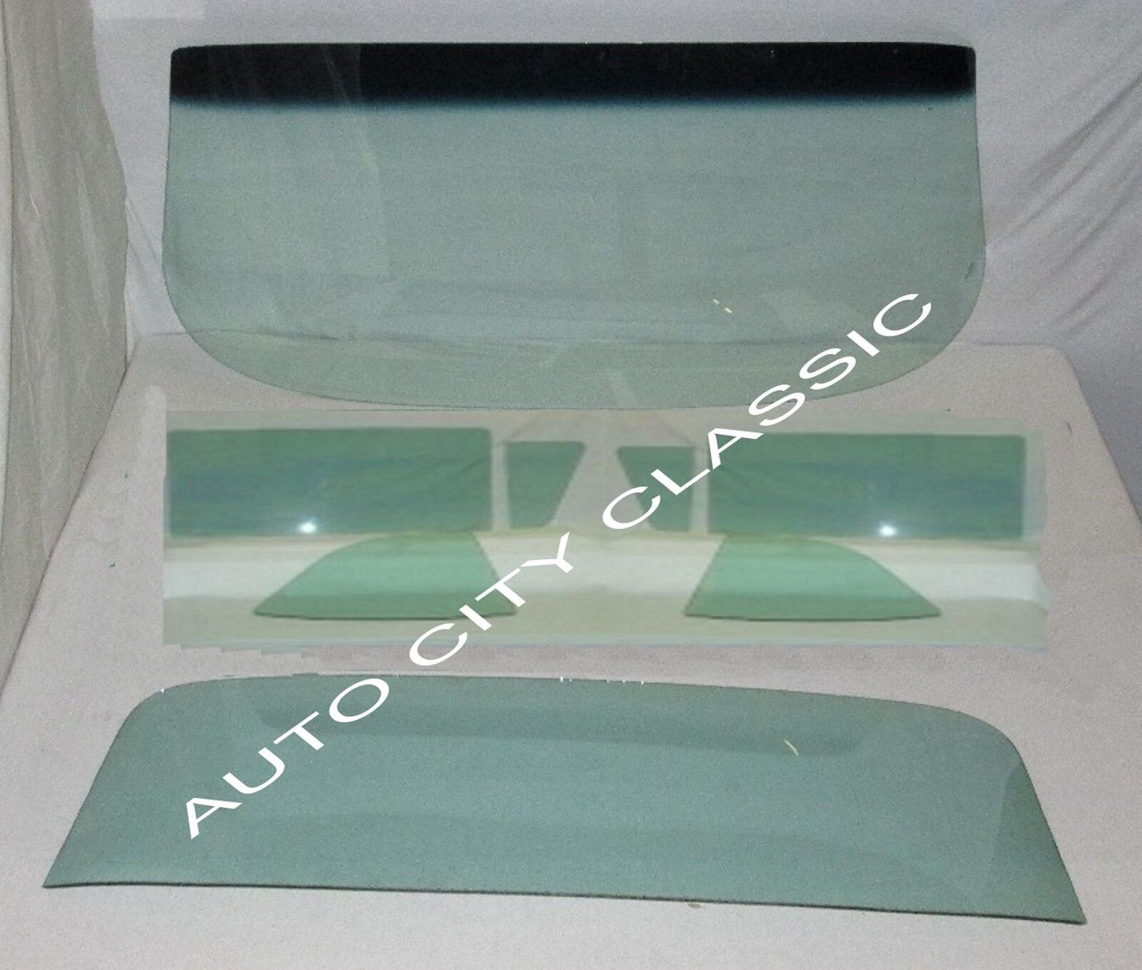 1957-1958 Ford / Edsel 2 Door Sedan Complete Glass Package
