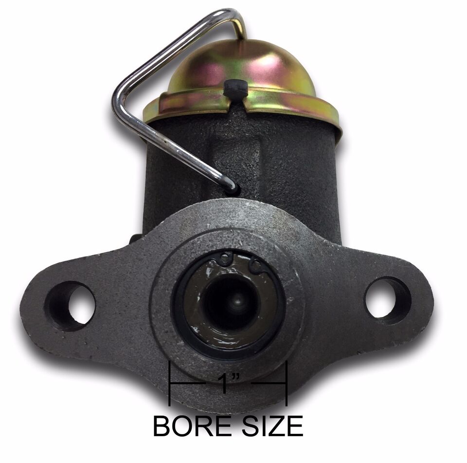 64-1969 Ford Mustang Gold Dual Master Cylinder Disc Drum MC-MU-64-69-D-DRUM-G