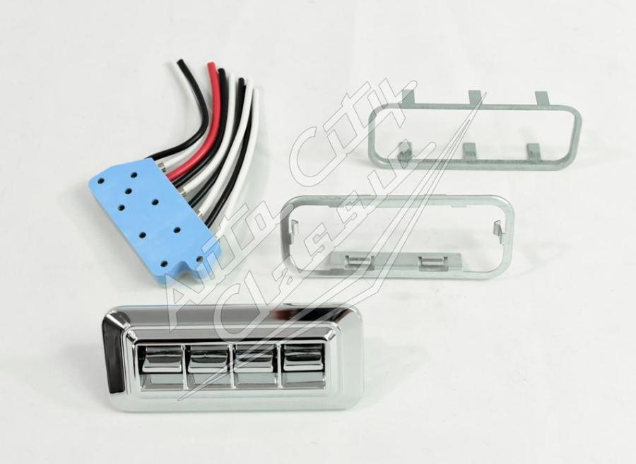 58-1964 GM Convertible and Hardtop 4 Button Power Window Switch