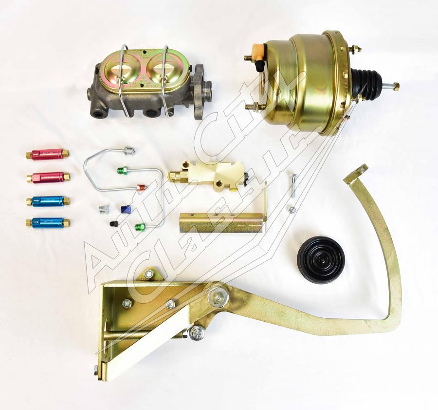 1955 - 1959 Chevrolet Pickup Complete Power Disc Brake Conversion Kit with Pedal