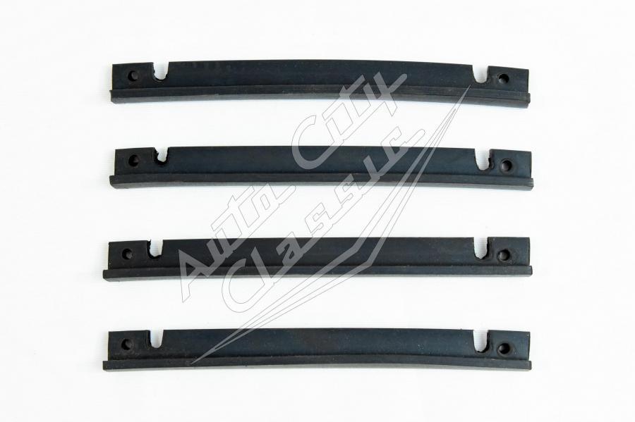 58 Chevrolet Passenger Cars Lower Door Drain Seals Set