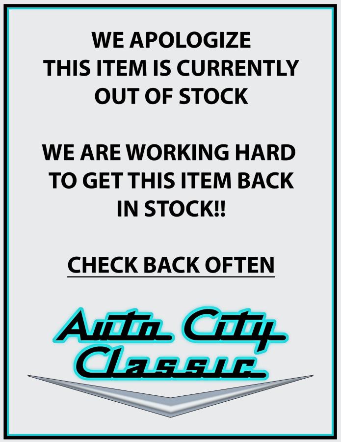 58 Chevrolet Passenger Cars Low Gloss Fender Spear Decal