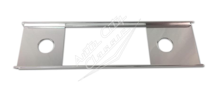58 Chevrolet Passenger Cars Aluminum Radio Face Plate