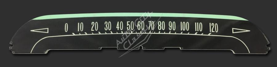 58 Chevrolet Passenger Cars Speedometer Lens Face Plate