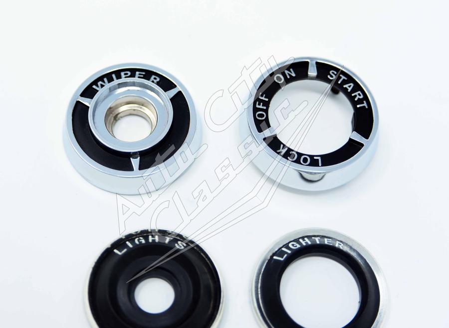 58 Chevrolet Passenger Cars Dash Bezel Set