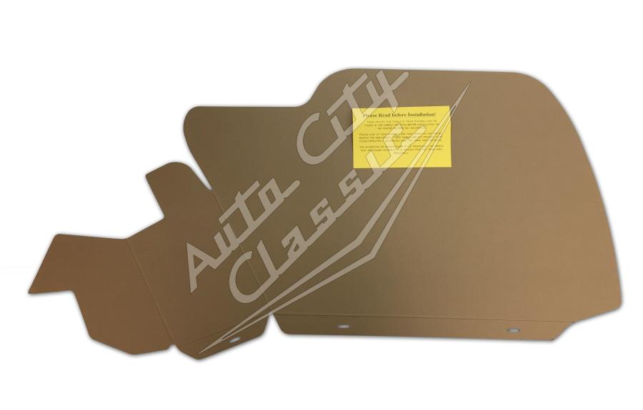 58 Chevrolet Passenger Cars Left Cardboard Trunk Filler Panel