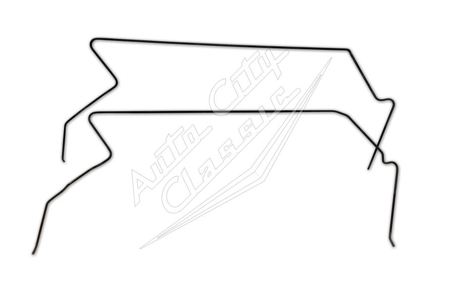 58 Chevrolet Passenger Cars Hood Insulation Pad Retainer Set